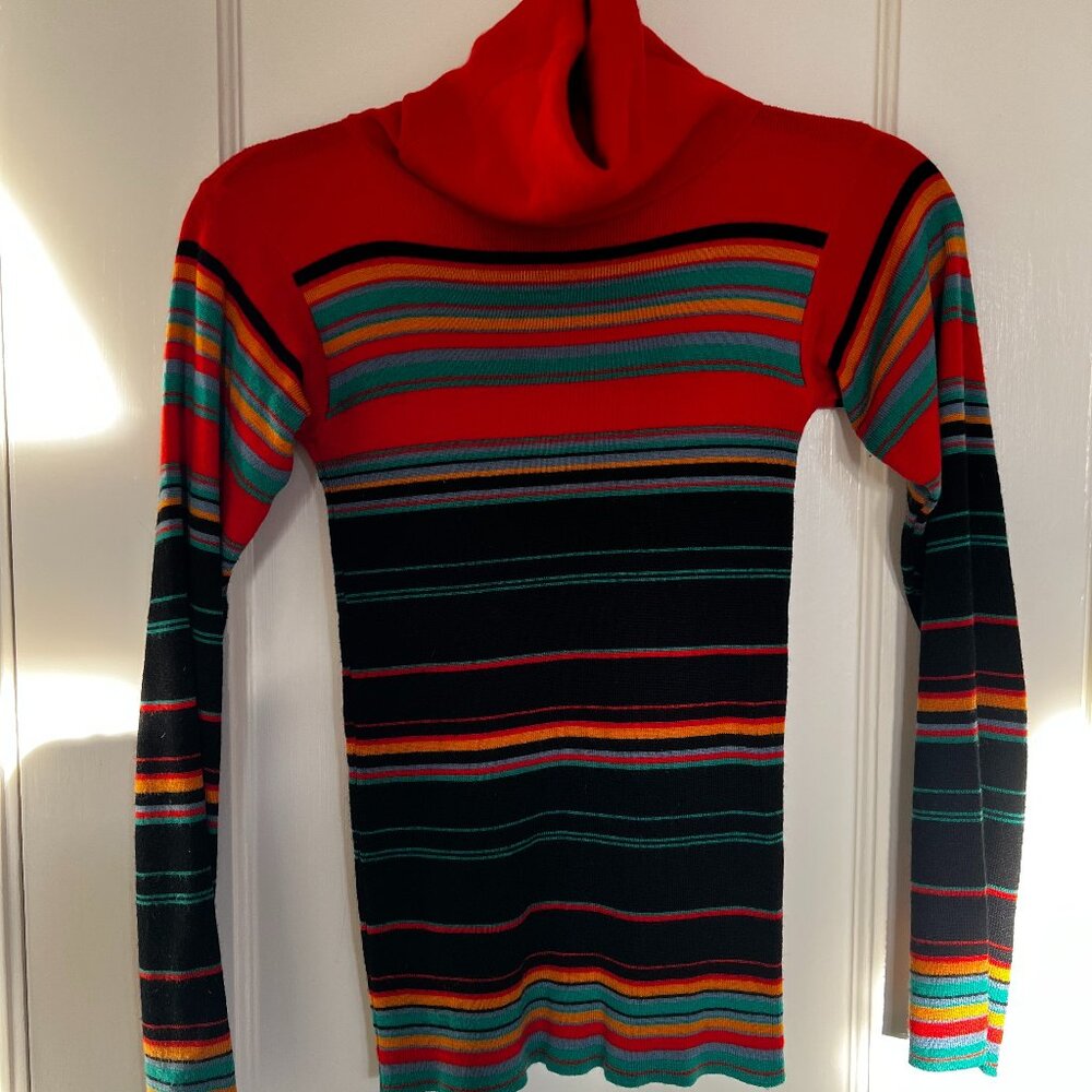 Vintage 70s Knit Turtleneck Sweater